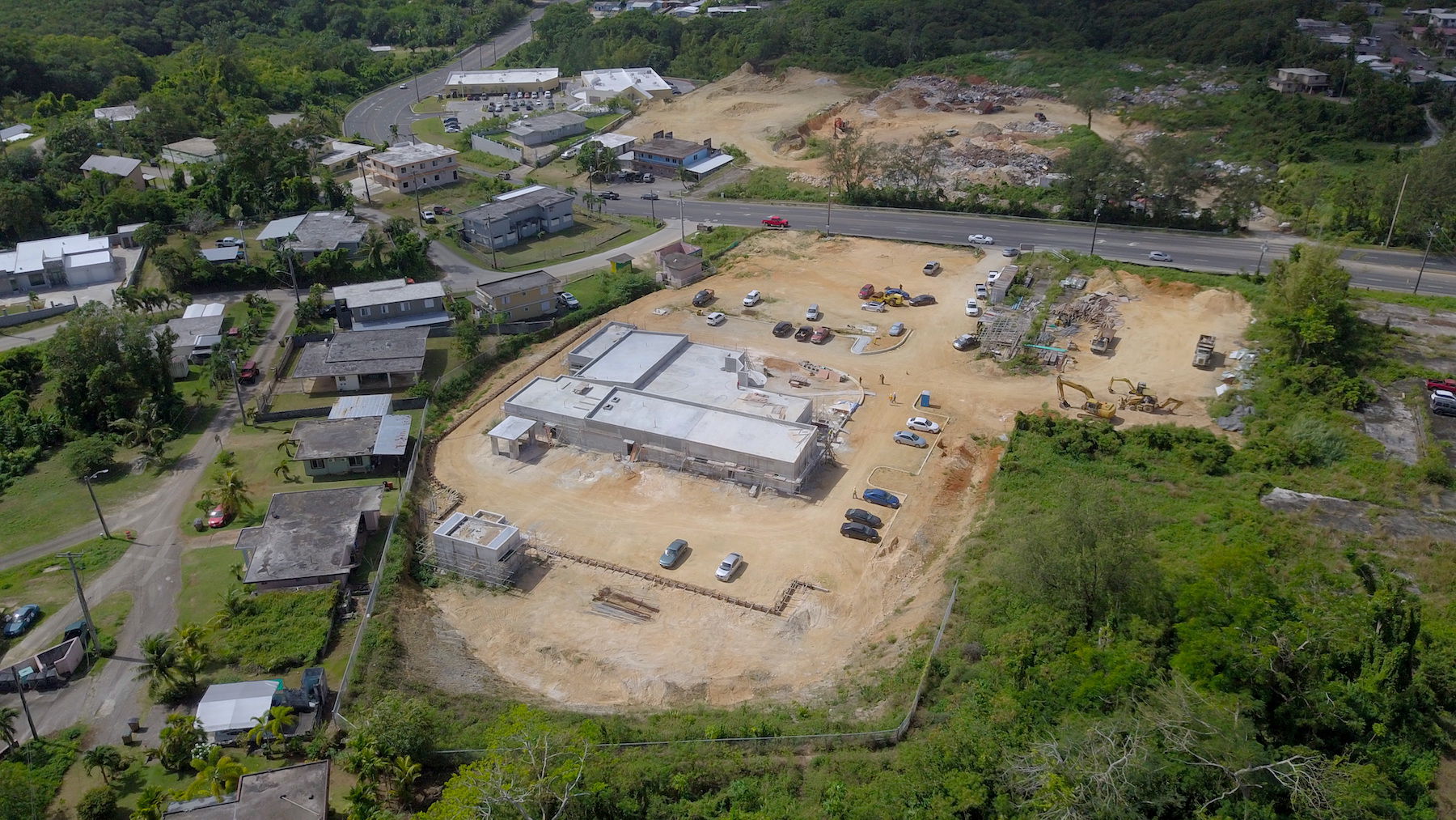Guam in Photos 2019 - February - Governor tours ongoing construction at new GPD precinct